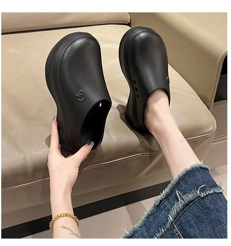 リバランス REBALANCE EVA 厚底サンダル (B) B