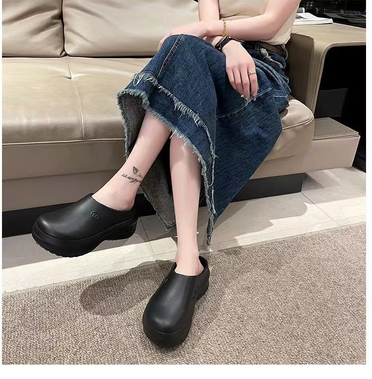 リバランス REBALANCE EVA 厚底サンダル (B) B