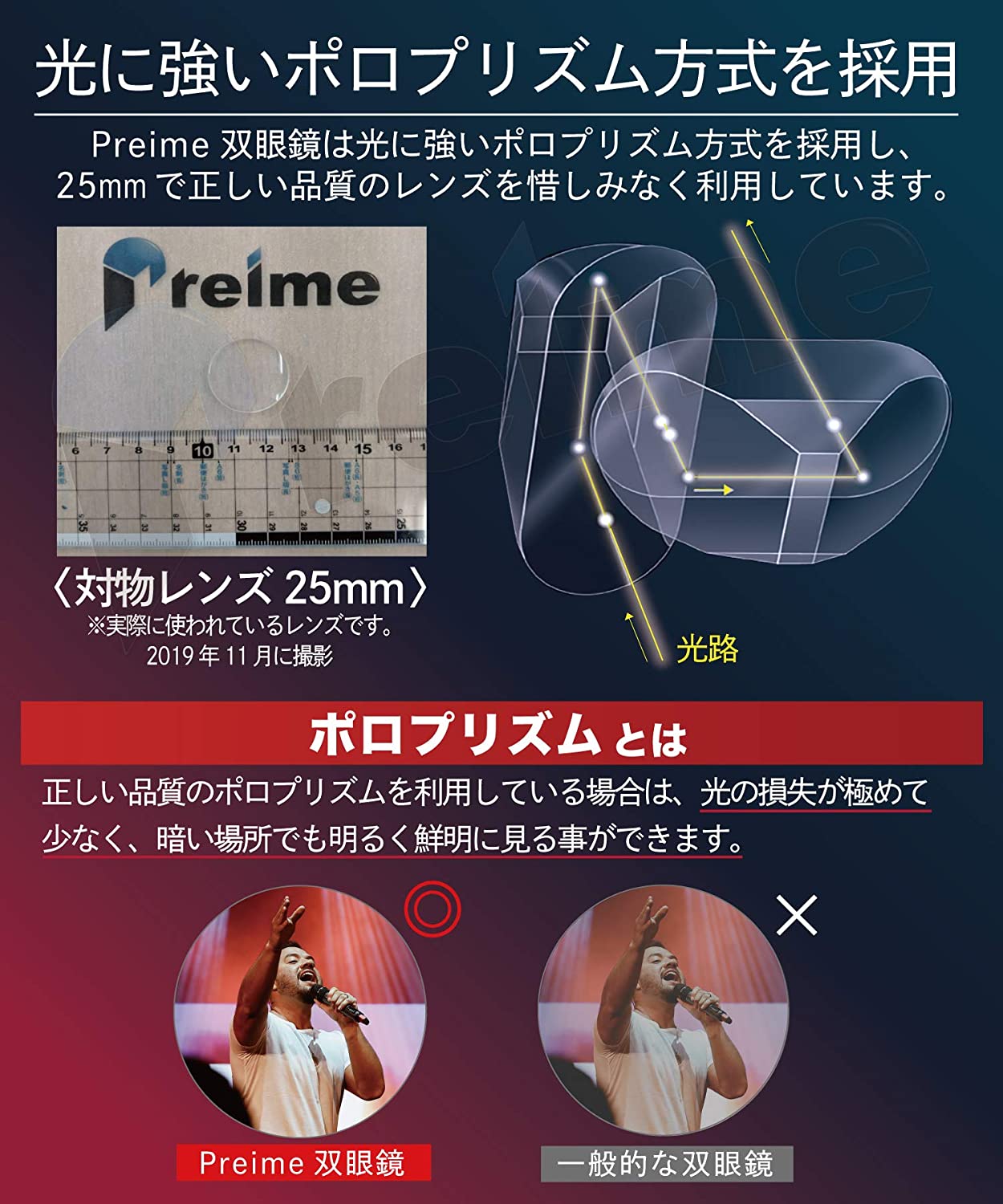 リバランス REBALANCE コンサートのために本気で作られた双眼鏡 10倍 オペラグラス ライブ
