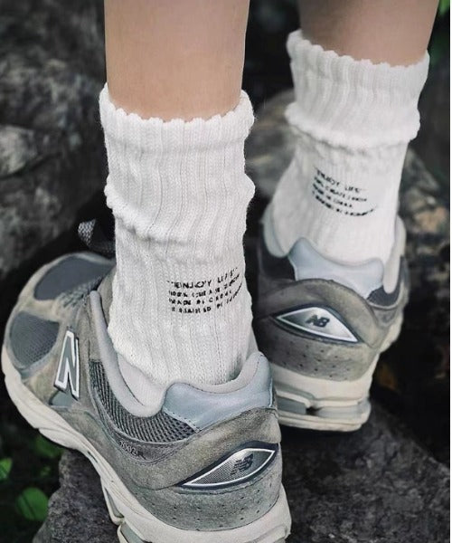 リバランス REBALANCE 厚手リブソックス