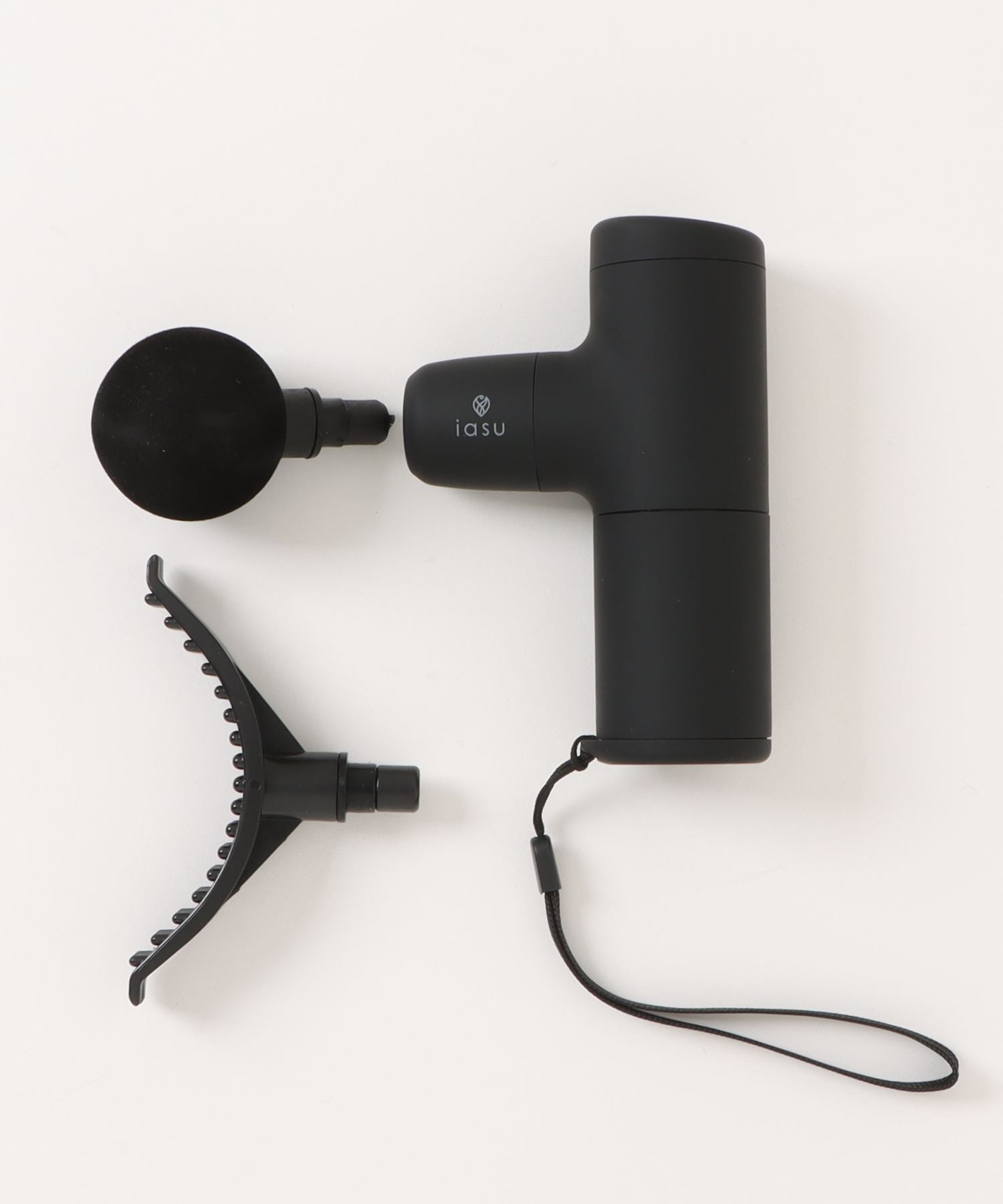 リバランス REBALANCE iasu マッサージガン【返品不可商品】 (ブラック) ブラック