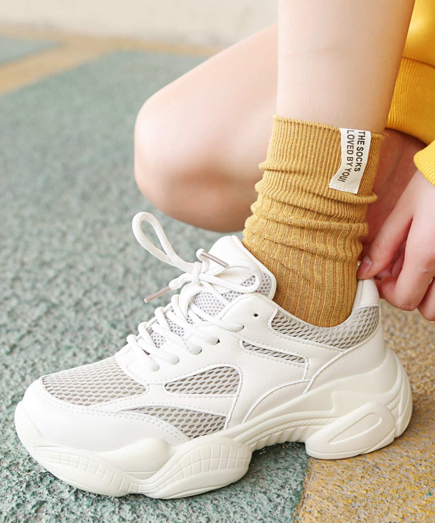 リバランス REBALANCE レディースシンプルソックス