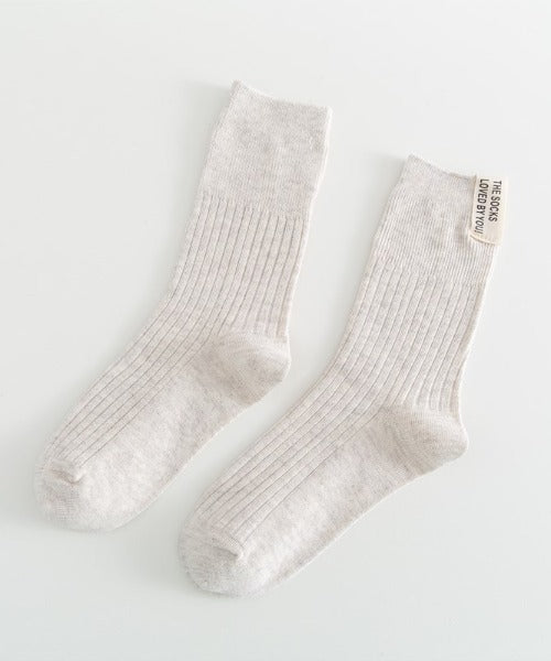 リバランス REBALANCE レディースシンプルソックス,A