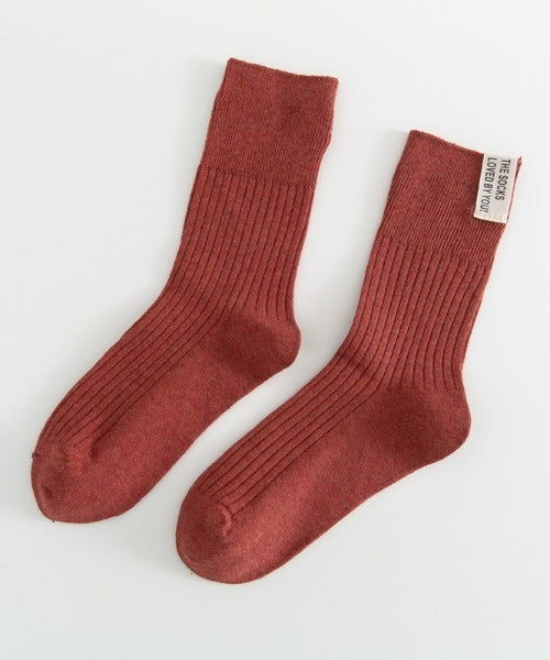 リバランス REBALANCE レディースシンプルソックス,D