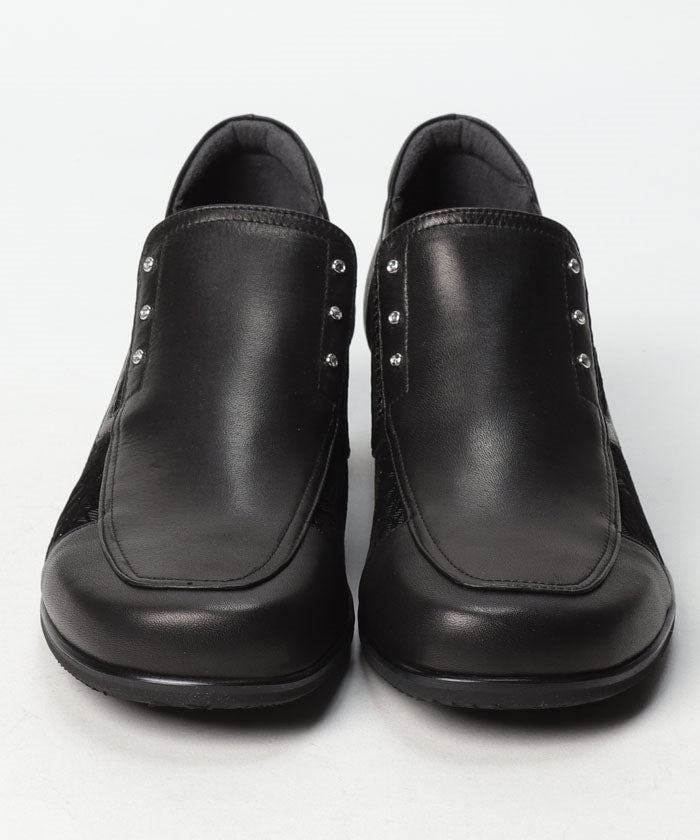 ジェイエス ハートレーベル JS Heartlavel 本革☆ ゆったり3E ☆ 上品 リラックス コンフォート パンプス