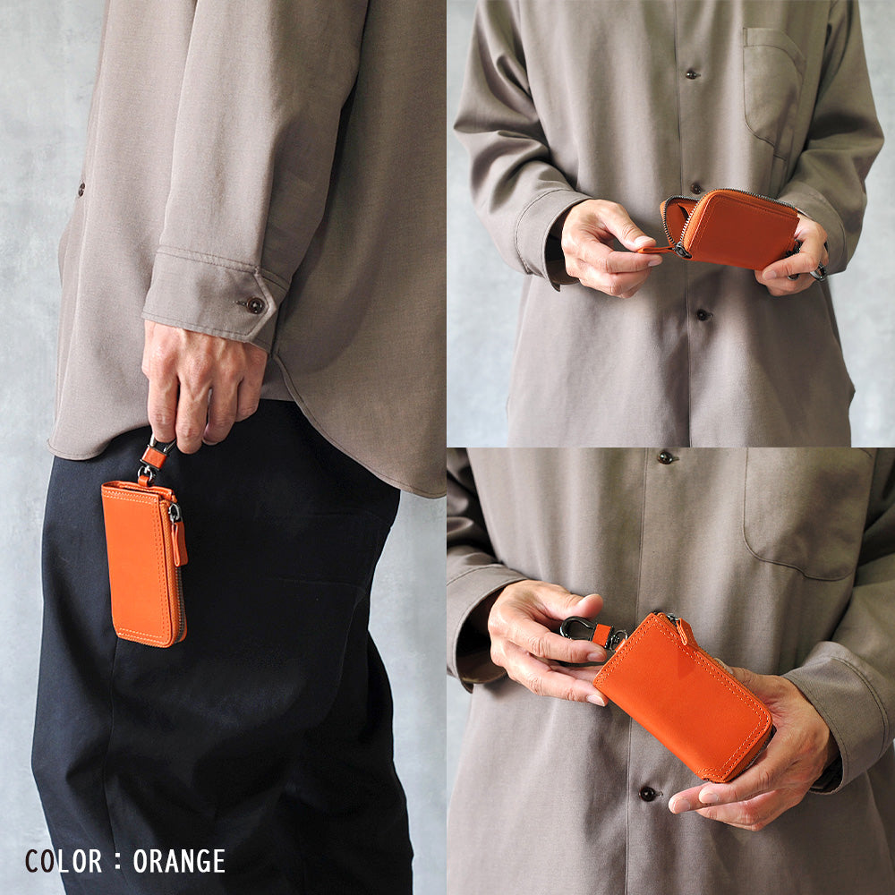 ジェイエスデザイン JS-DESIGN ADHIAレザーキーケース