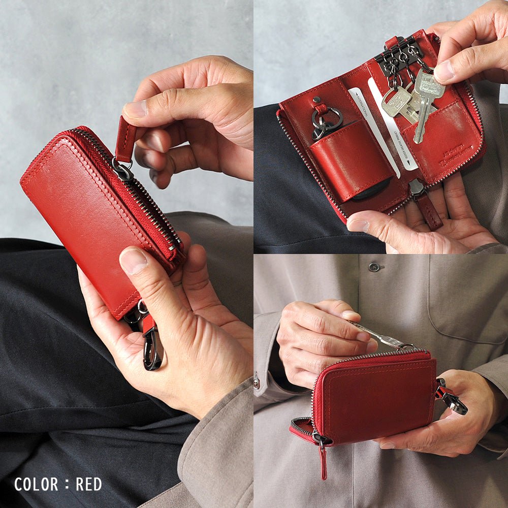 ジェイエスデザイン JS-DESIGN ADHIAレザーキーケース