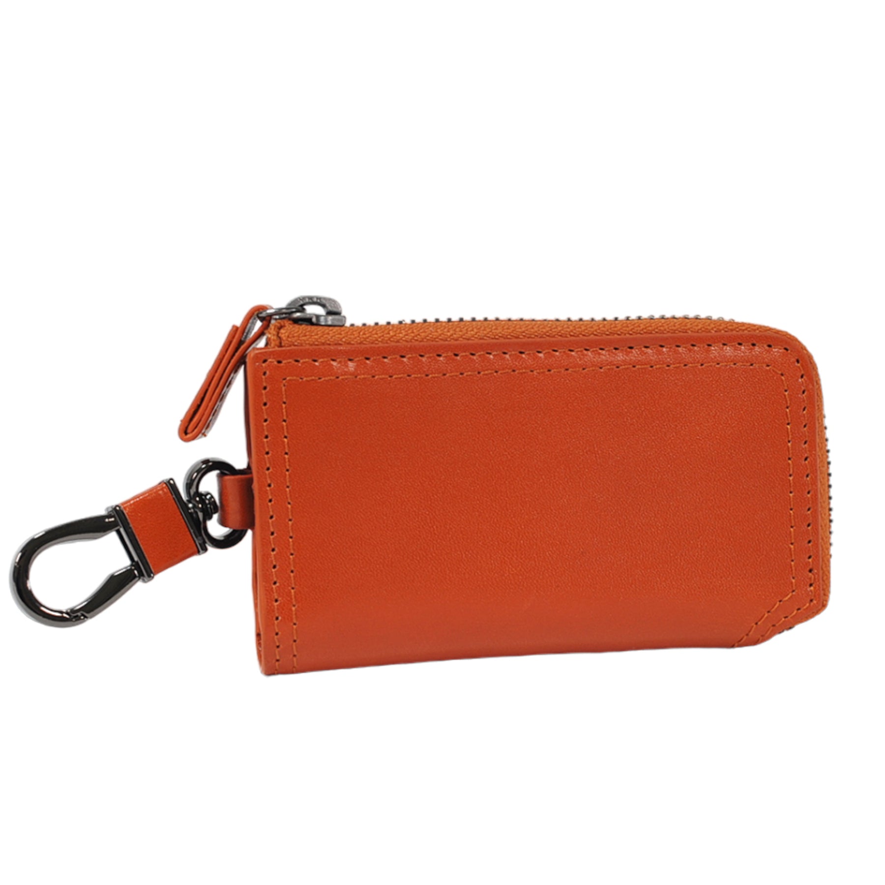 ジェイエスデザイン JS-DESIGN ADHIAレザーキーケース (オレンジ) オレンジ