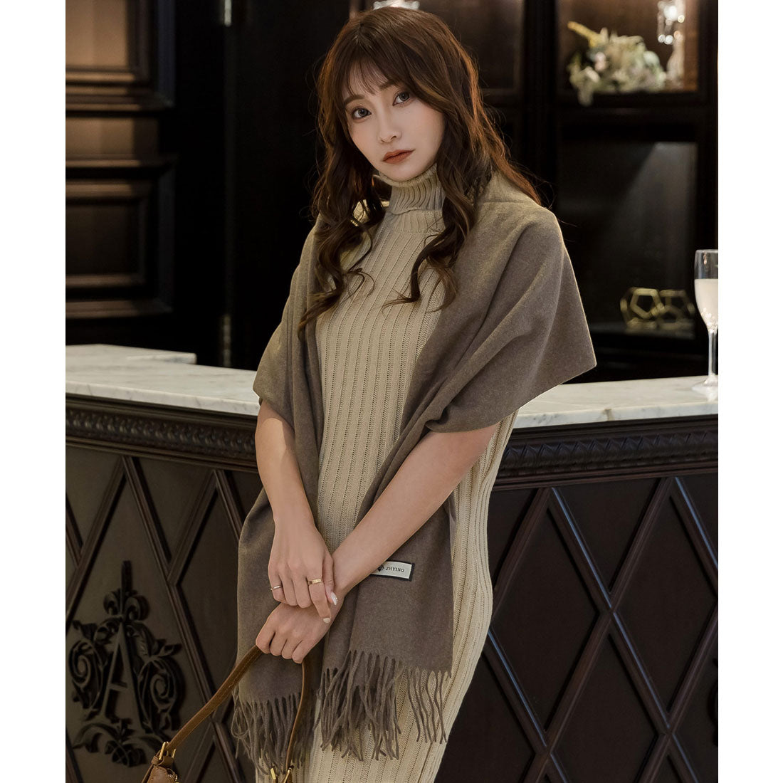 JULIA BOUTIQUE Cashmere Touch Stole/22600
