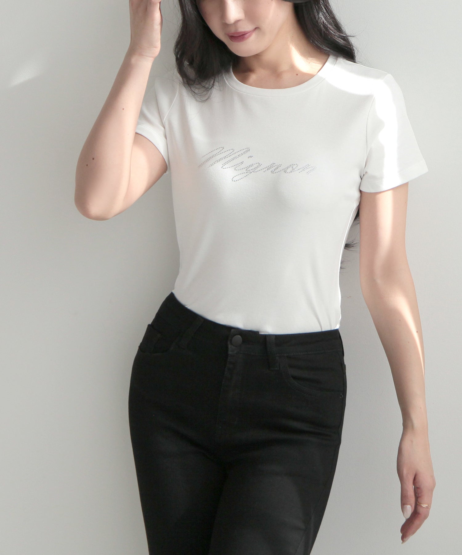 ジュリアブティック JULIA BOUTIQUE ハイウエストスキニーパンツ24004