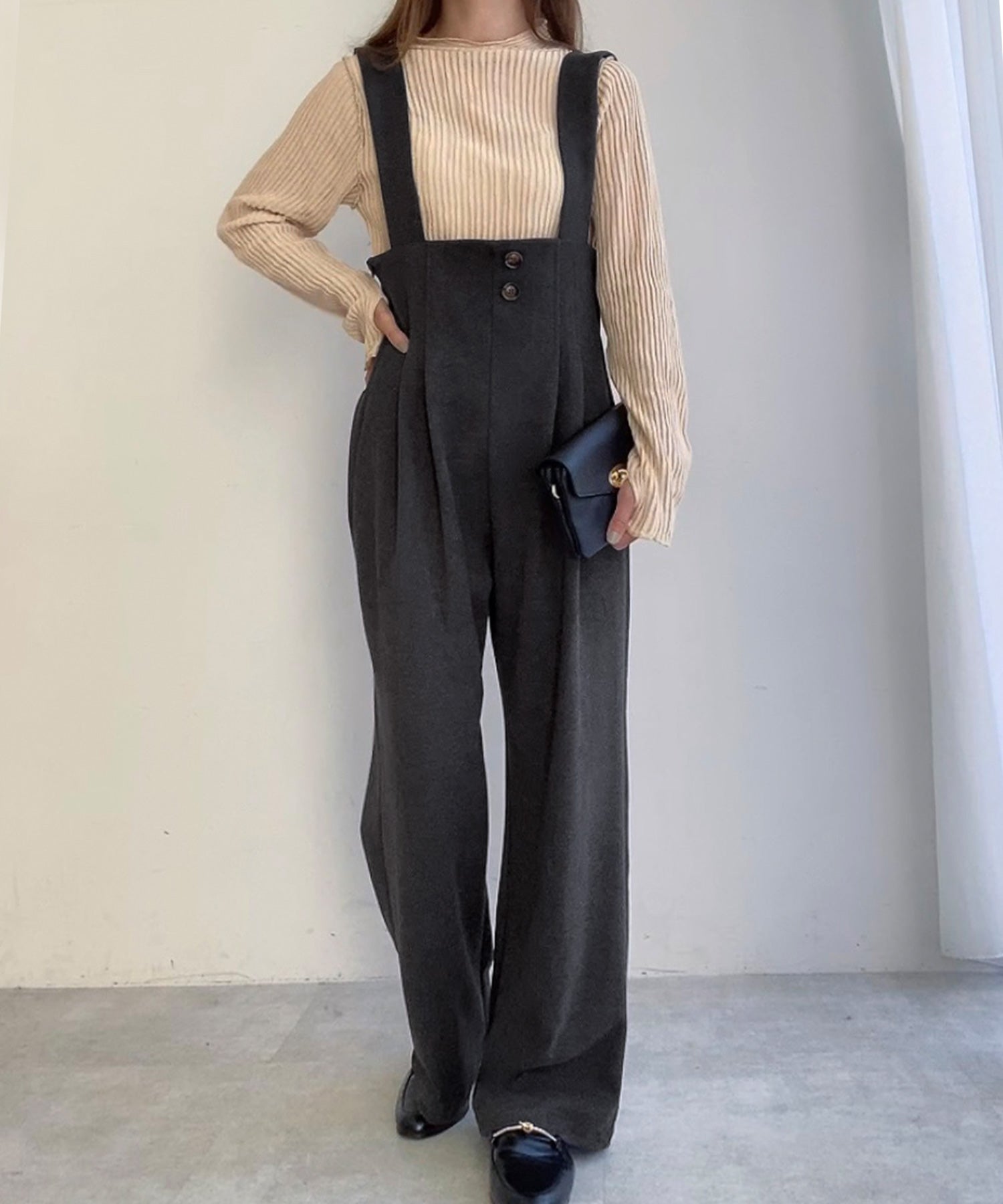 ジュノア JUNOAH タックサロペット