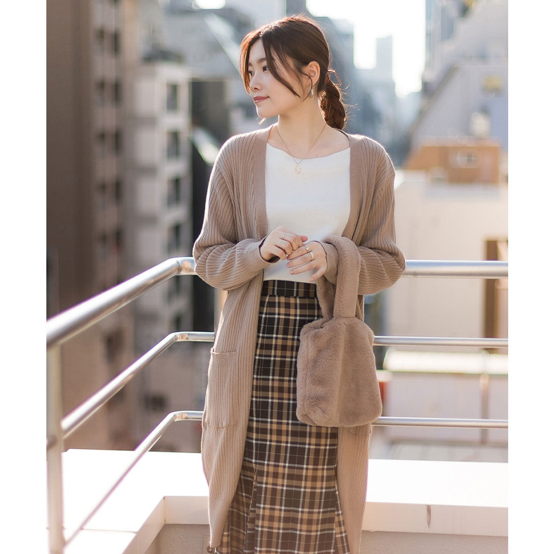 ジャングルジャロピー JUNGLE JALOPY コットンニットロングカーディガン