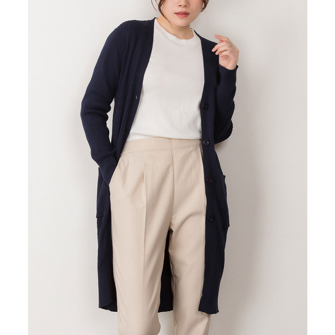 ジャングルジャロピー JUNGLE JALOPY コットンニットロングカーディガン