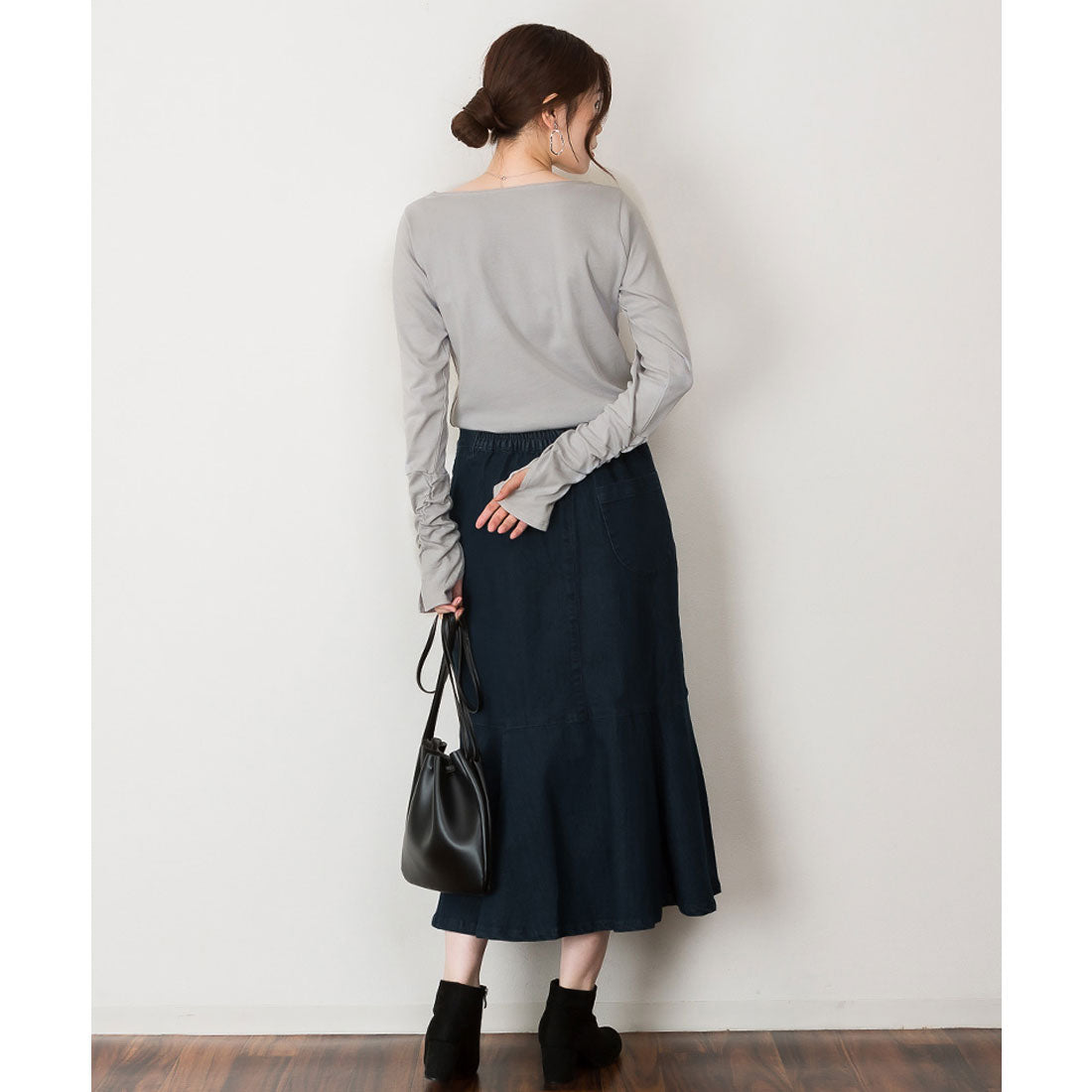 ジャングルジャロピー JUNGLE JALOPY ボートネック指空きTシャツ