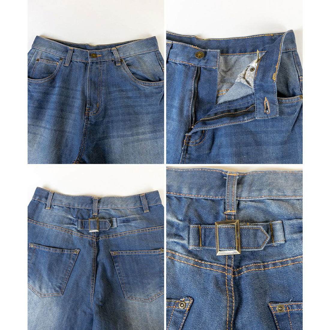 ジャングルジャロピー JUNGLE JALOPY サルエルデニムパンツ (BLUE) BLUE