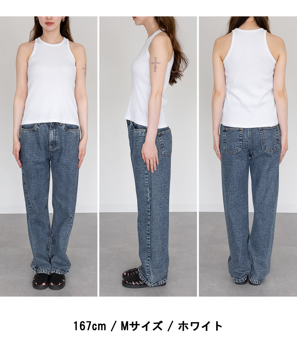 ジャングルジャロピー JUNGLE JALOPY ランダムリブ アメリカンスリーブタンクトップ レディース 大きいサイズ (M-GRAY) M-GRAY