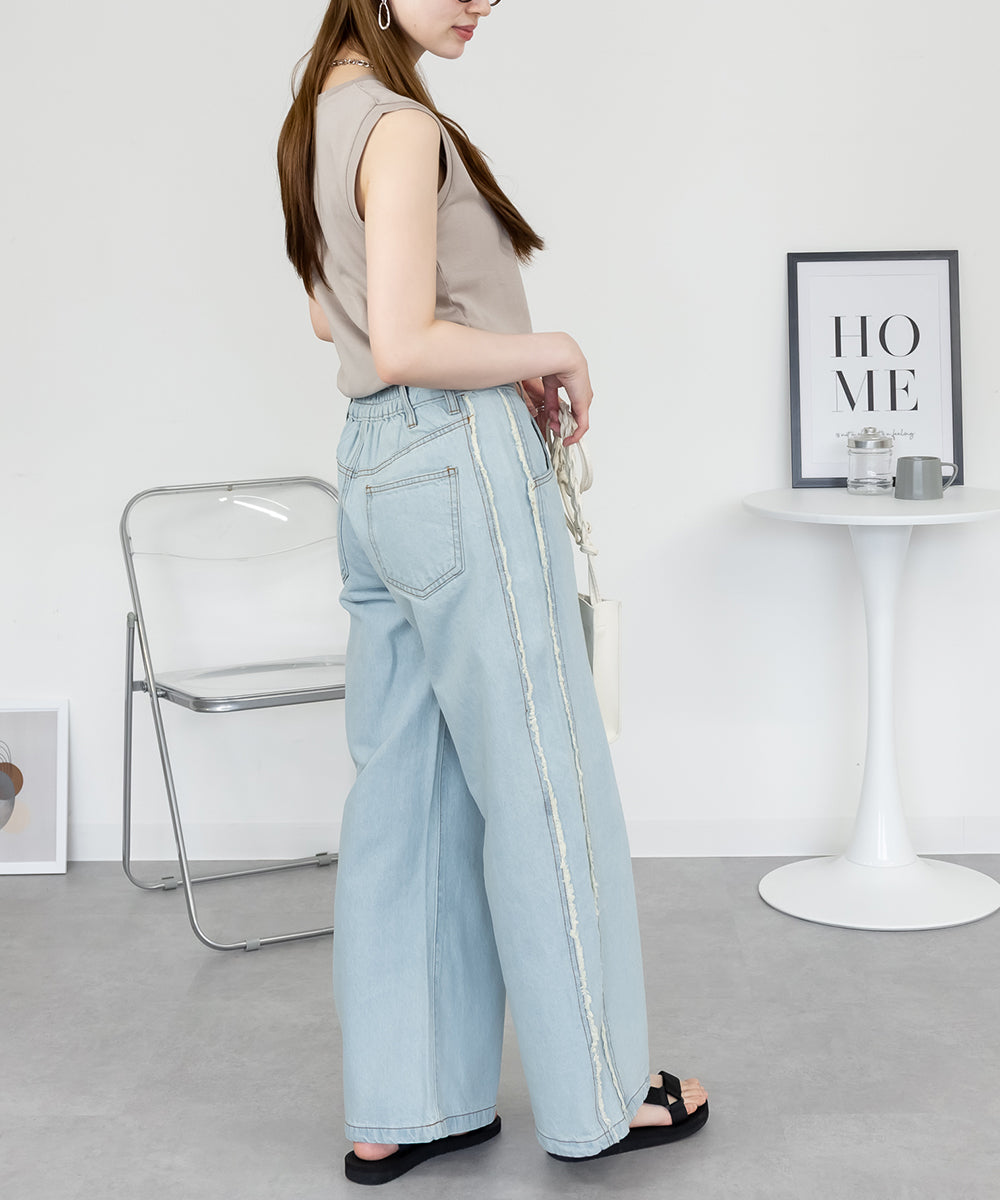 ジャングルジャロピー JUNGLE JALOPY Vネック ノースリーブ トップス レイヤード インナー 重ね着 レディース 大きいサイズ (GRAY-BEIGE) GRAY-BEIGE