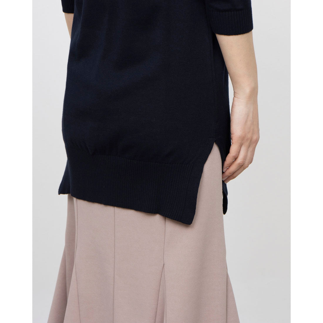 カールパークレーン KarLParkLane Vネックロングカーデ (ネイビー) ネイビー