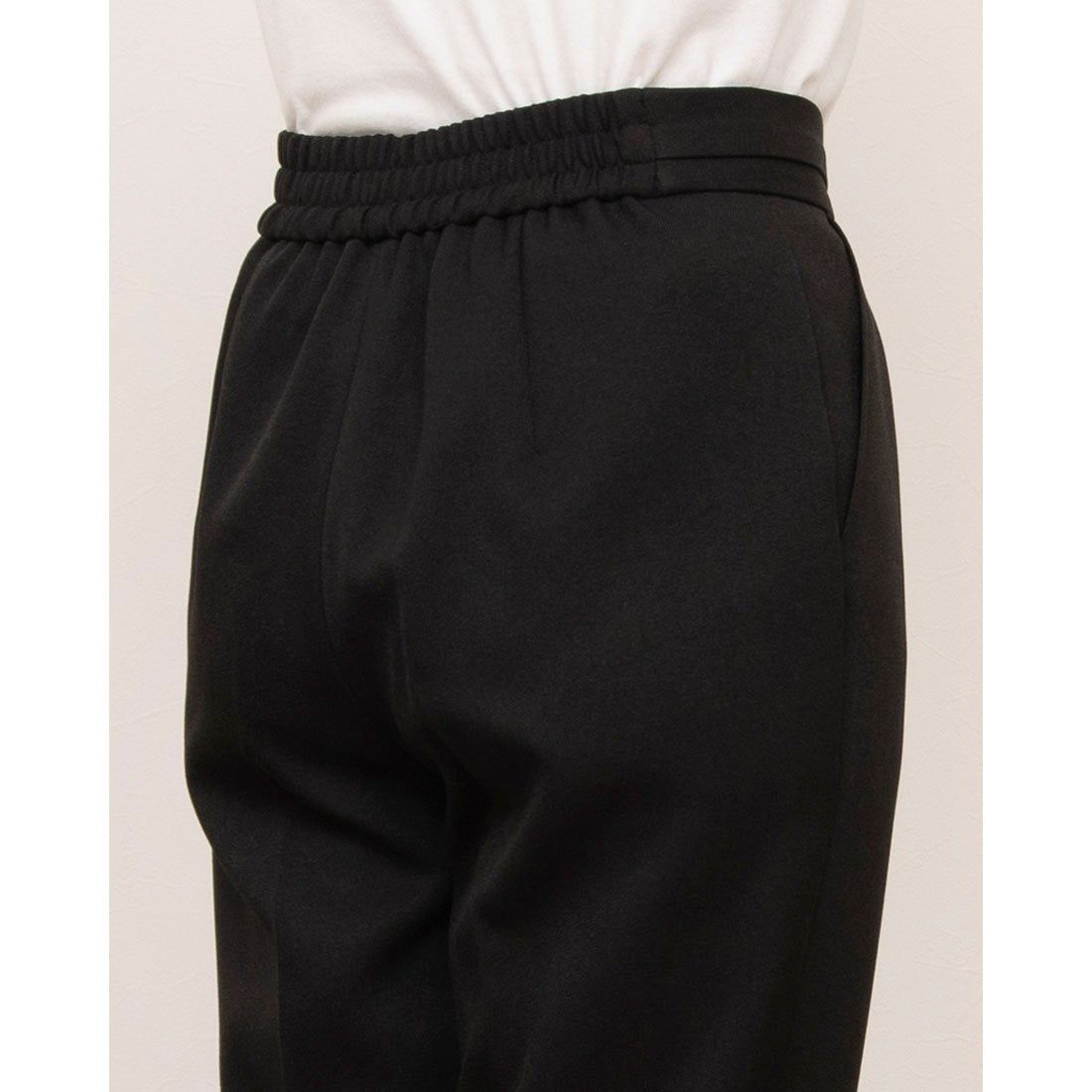 カールパークレーン KarLParkLane 綾二重センタープレスパンツ (ブラック) ブラック