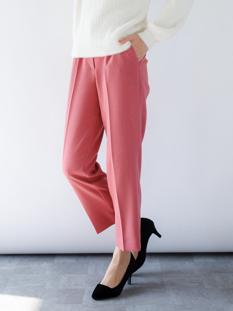 カールパークレーン KarLParkLane 綾二重センタープレスパンツ (ピンク) ピンク