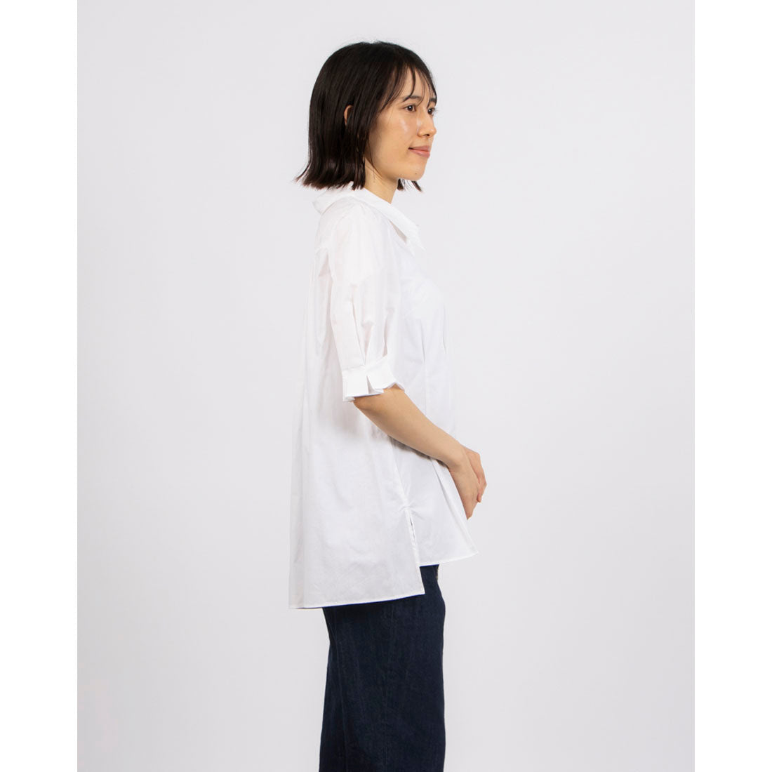 Karl Park Lane Chambray Tux Sleeve Shirt