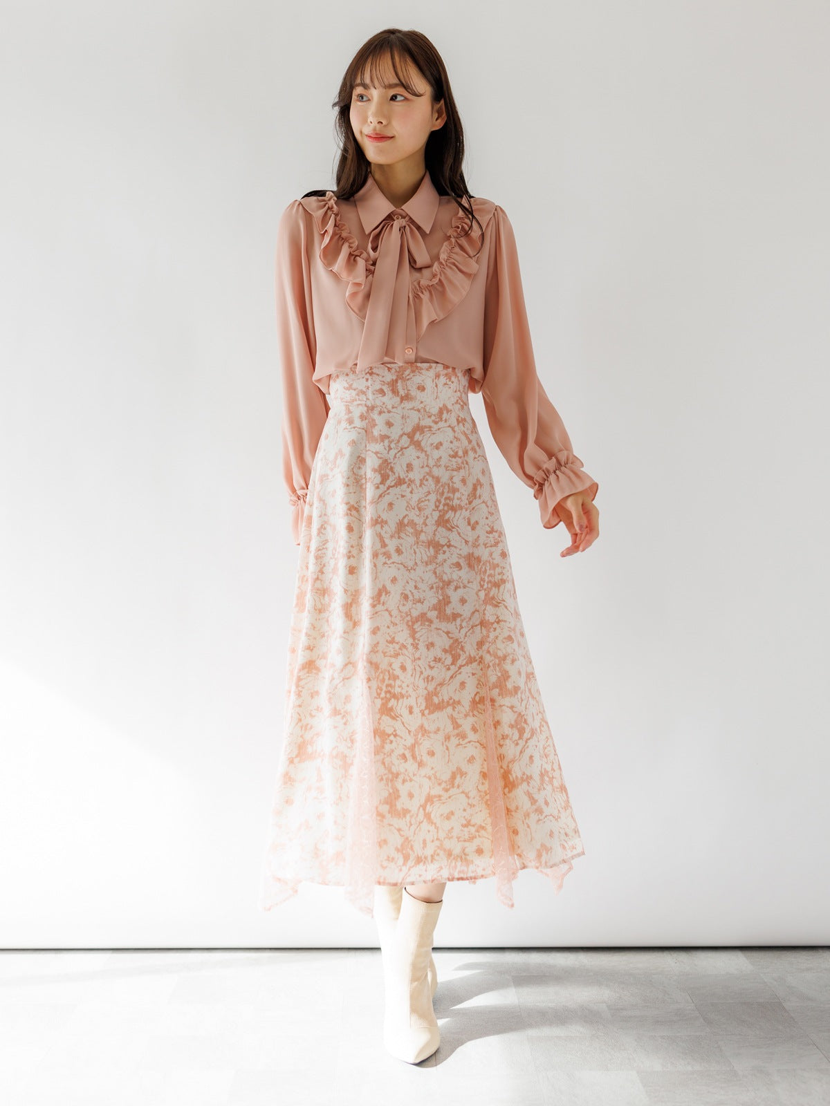 Comme Des Garcons｜コムデギャルソン floral-embroidered Full Skirt