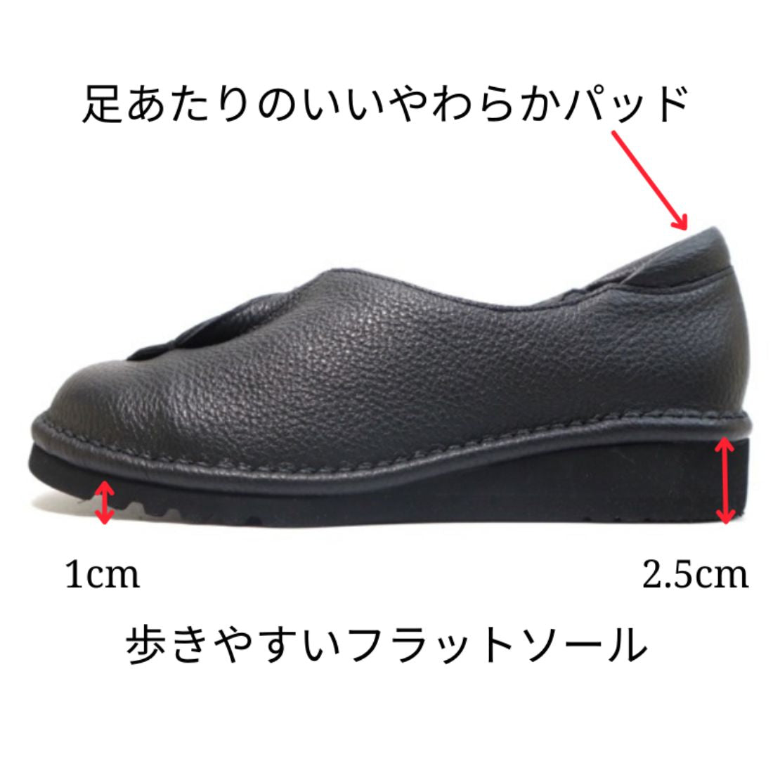 Kobe Oasis 【Made in Japan】 4E Wide Width Leather Comfort Shoes