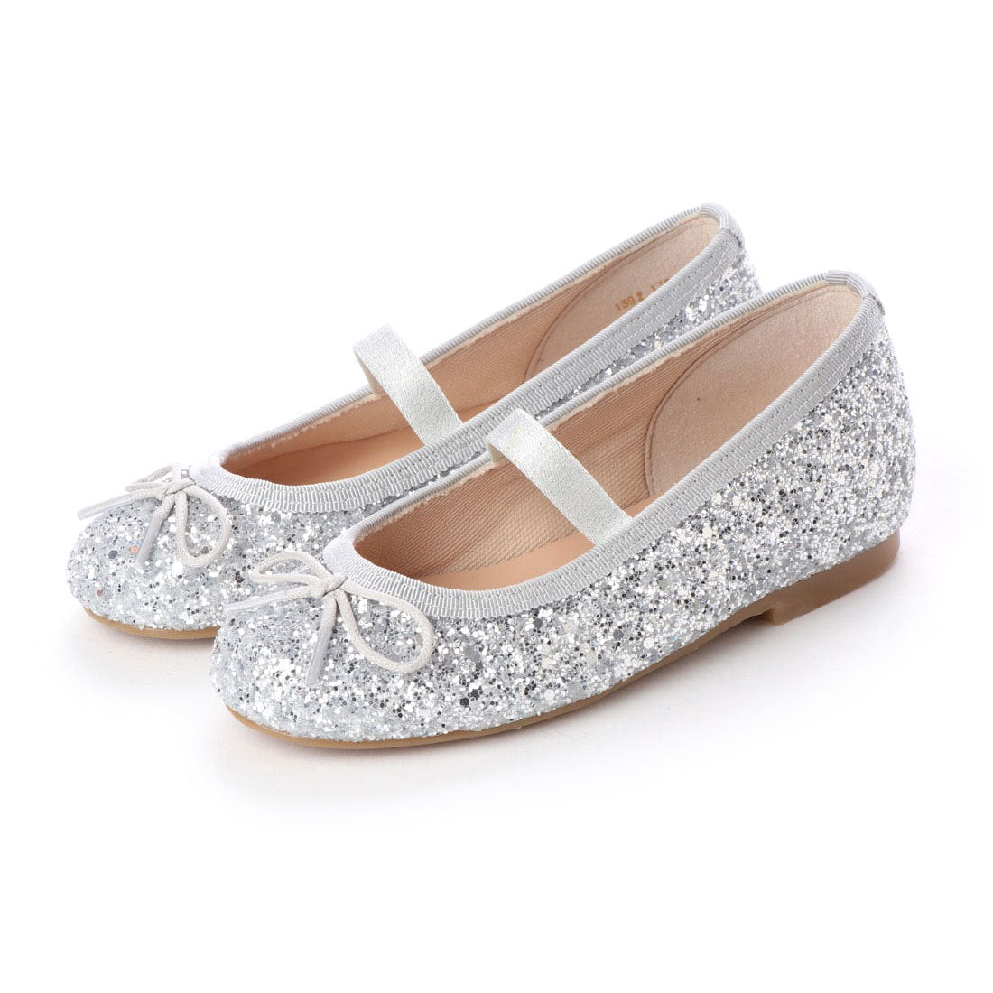 カオリ プラス kaori plus+ バレエシューズ 1592 (シルバーグリッター) シルバー