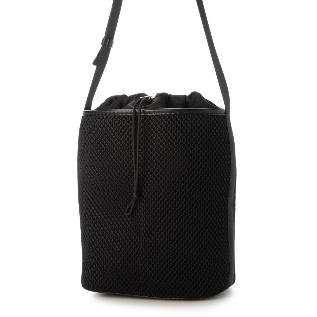 カカトゥ kakatoo メッシュバゲットショルダーバッグ (BK) BK