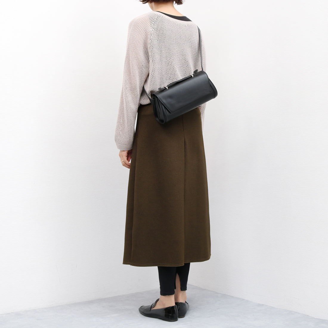 <ロングセラー>カカトゥ kakatoo ロール型ボディバッグショルダー (BK) BK
