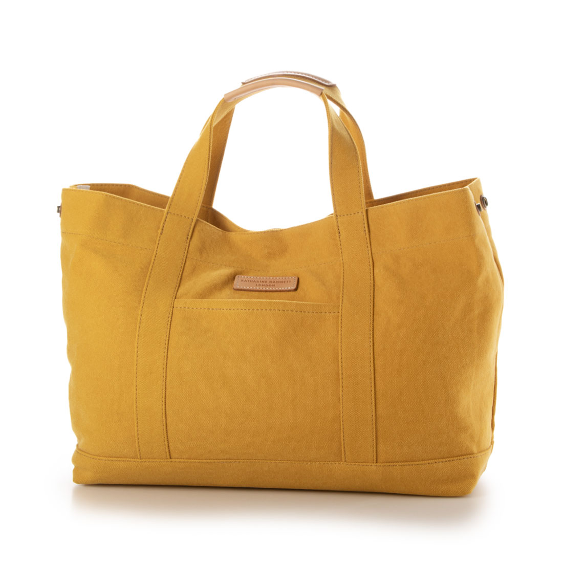 キャサリンハムネット KATHARINE HAMNETT トートバッグ-M- (23.キャメル) 23.キャメル