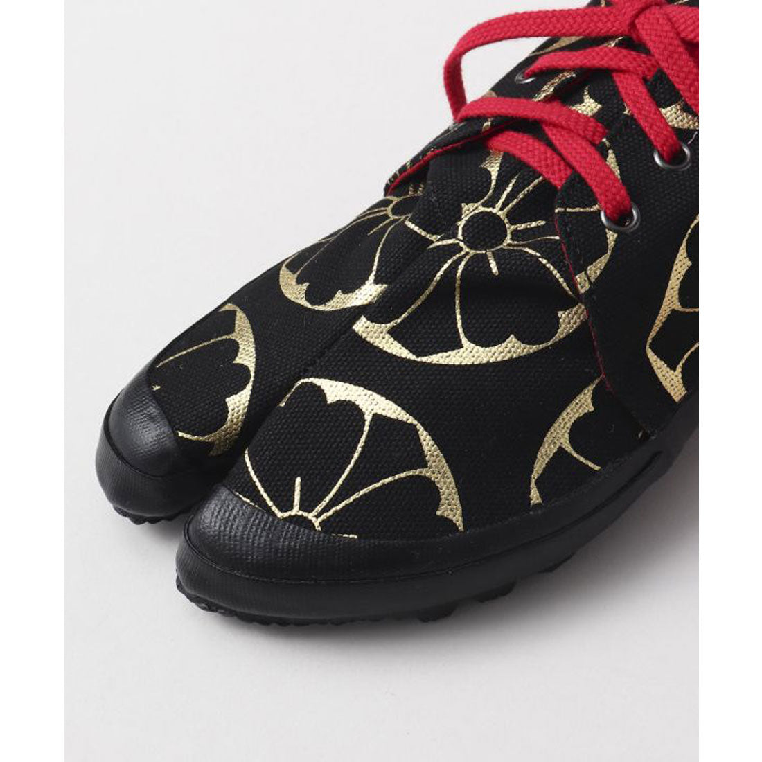 【カヤ】紐地下足袋 金花菱 ゴールド系その他 ゴールド系その他