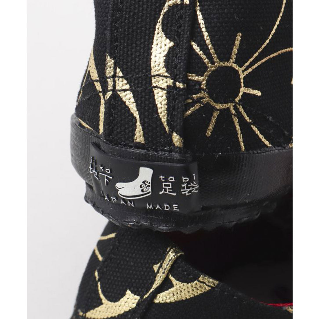 【カヤ】紐地下足袋 金花菱 ゴールド系その他 ゴールド系その他