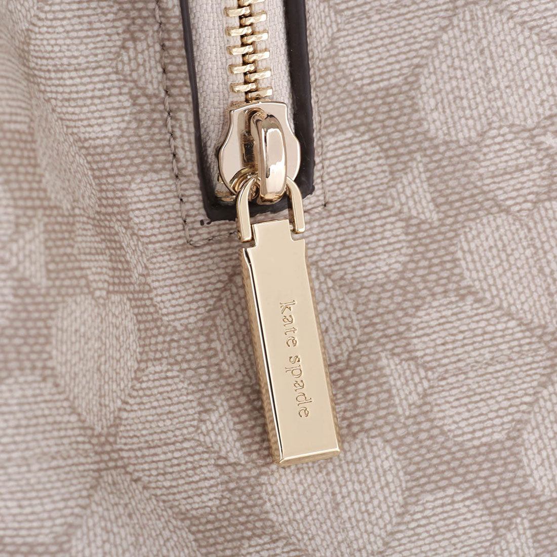 Kate Spade New York Tote Bag Spade Flower East West Laptop Tote KI791 250 Dark Beige Multi