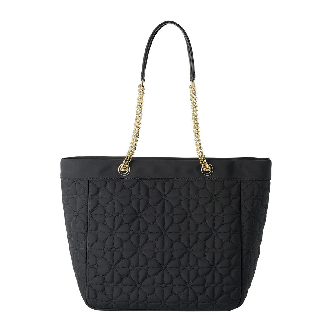 ケイトスペードニューヨーク kate spade new york トートバッグ スペードフラワー QUILTING TOTEBAG XL KK074 001 BLACK (ブラック) ブラック