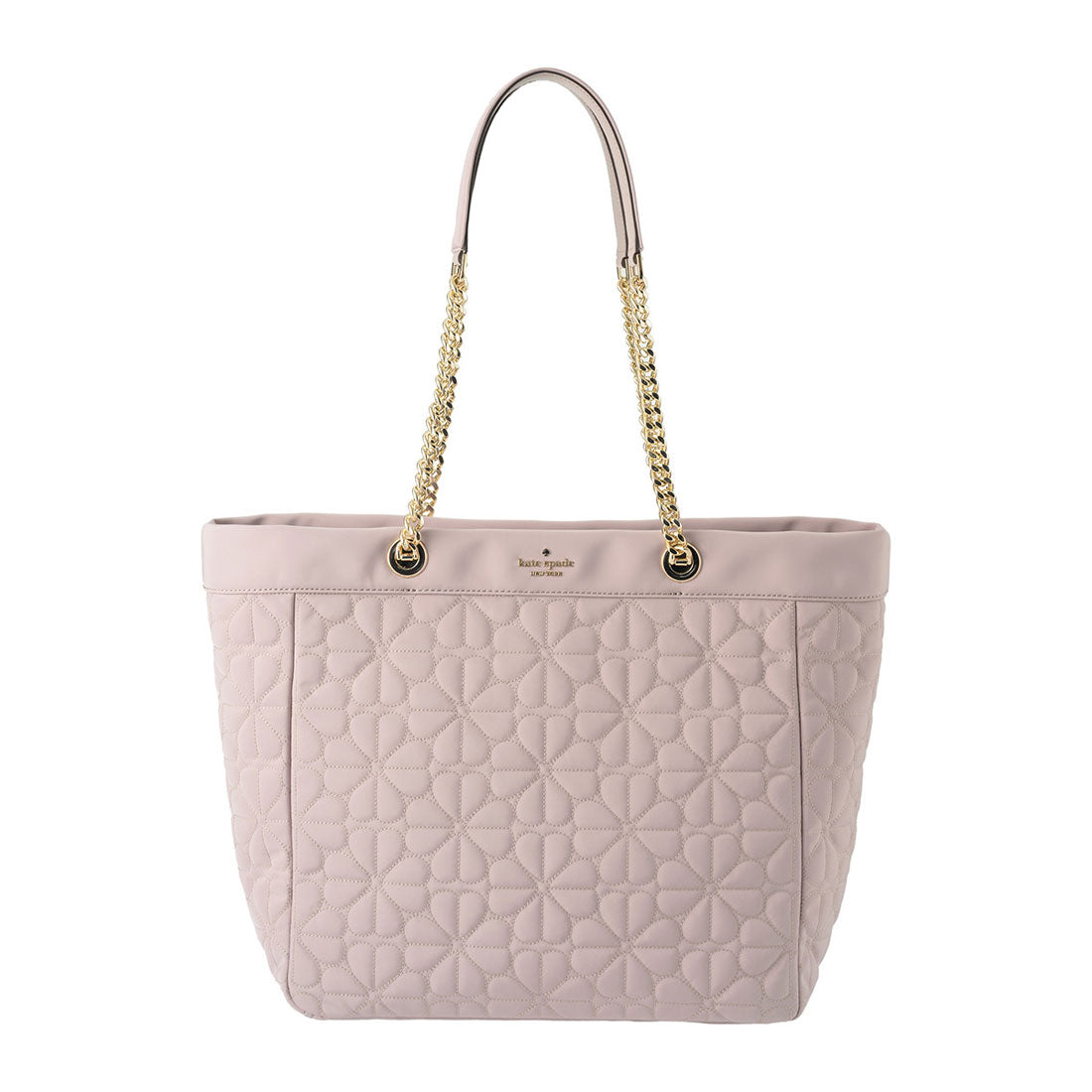 ケイトスペードニューヨーク kate spade new york トートバッグ スペードフラワー QUILTING TOTEBAG XL KK074 020 COZY GREY (コージーグレー) コージーグレー
