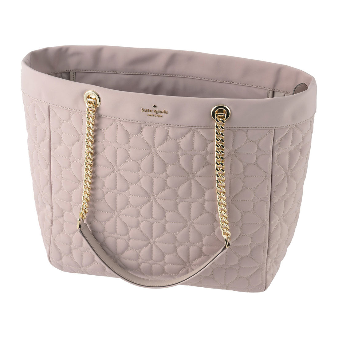 ケイトスペードニューヨーク kate spade new york トートバッグ スペードフラワー QUILTING TOTEBAG XL KK074 020 COZY GREY (コージーグレー) コージーグレー