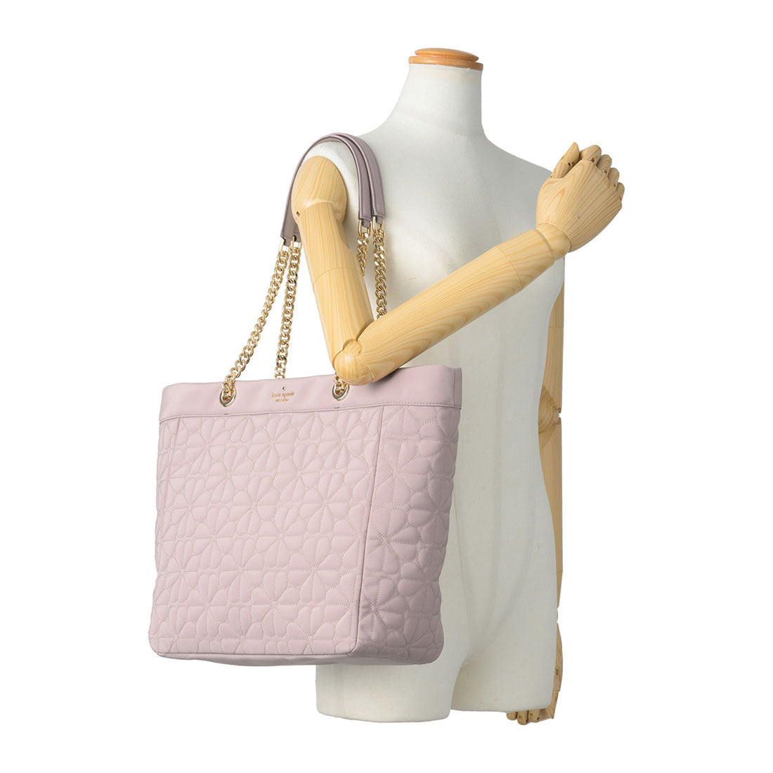 ケイトスペードニューヨーク kate spade new york トートバッグ スペードフラワー QUILTING TOTEBAG XL KK074 020 COZY GREY (コージーグレー) コージーグレー