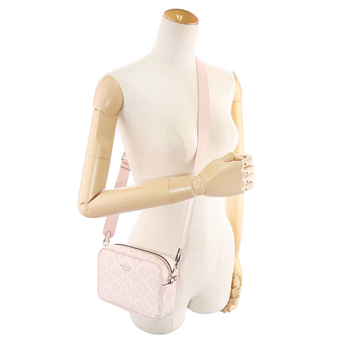 ケイトスペードニューヨーク kate spade new york ショルダーバッグ スペードフラワー MINI CAMERA BAG KK063 650 ROSE SMOKE (ローズスモーク) ローズスモーク