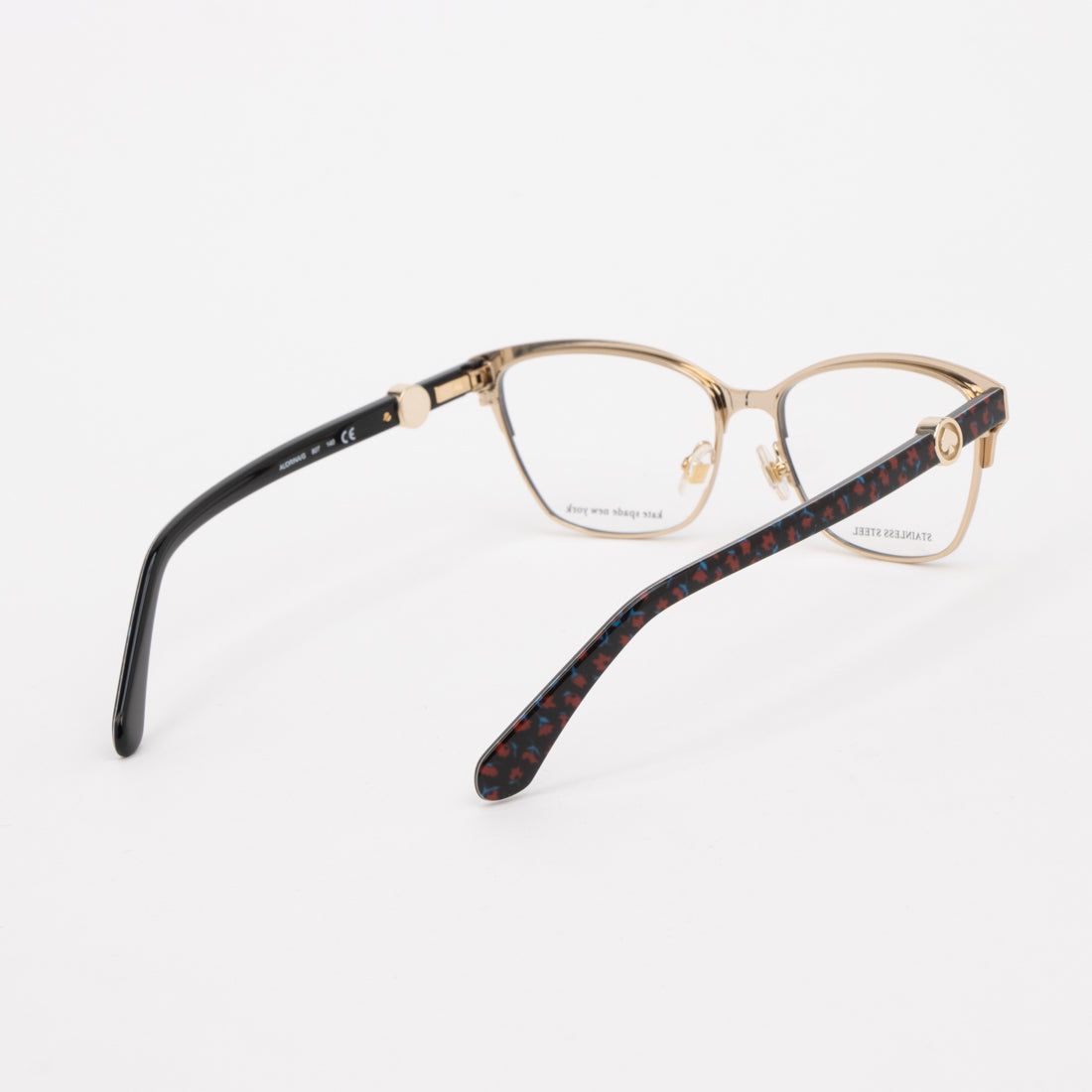 ケイトスペードニューヨーク kate spade new york メガネ 眼鏡 アイウェア レディース メンズ (ブラック) ブラック