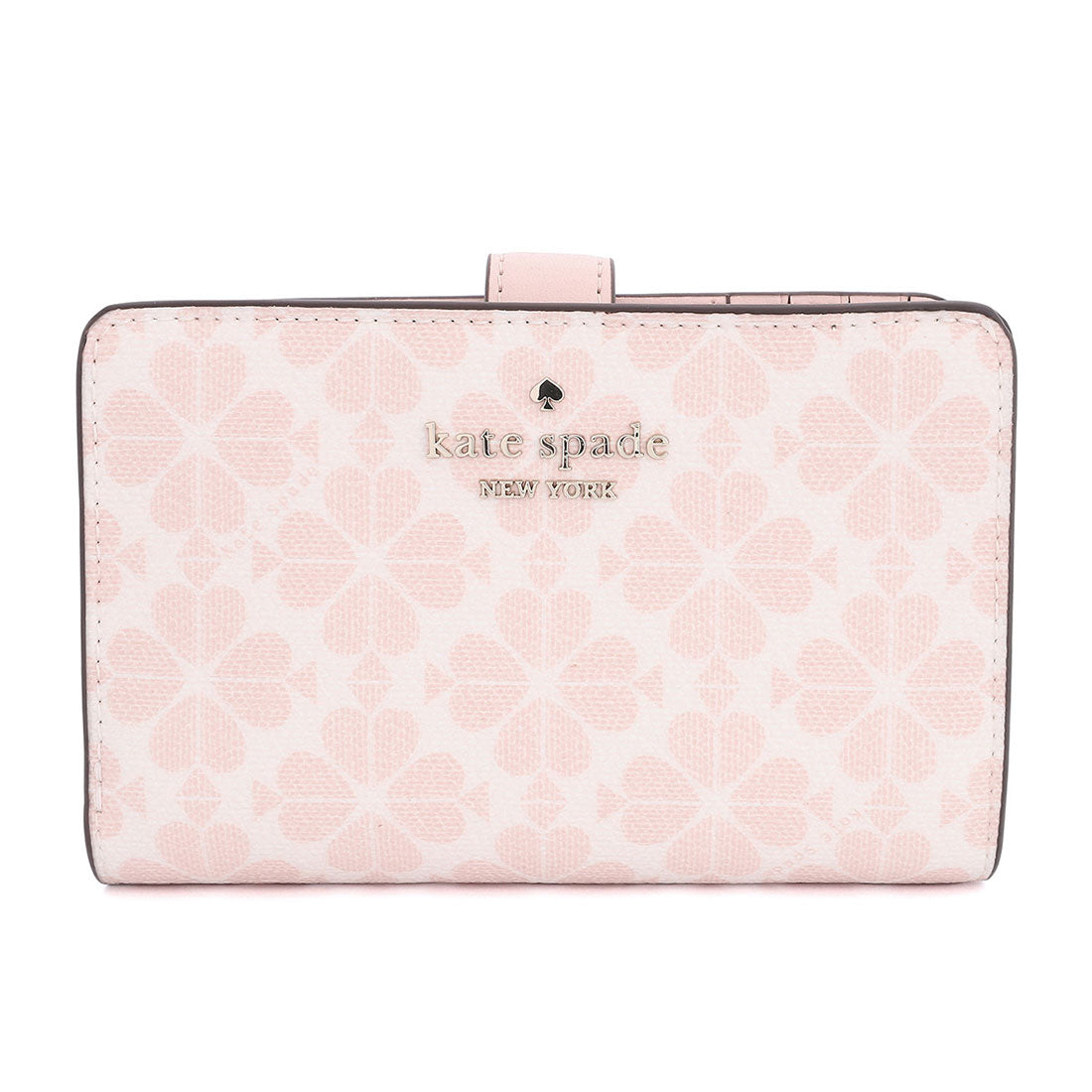 ケイトスペードニューヨーク kate spade new york 2つ折り財布 スペードフラワー ミディアム コンパクト バイフォールド ウォレット KG488 650 ROSE SMOKE (ローズスモーク) ローズスモーク