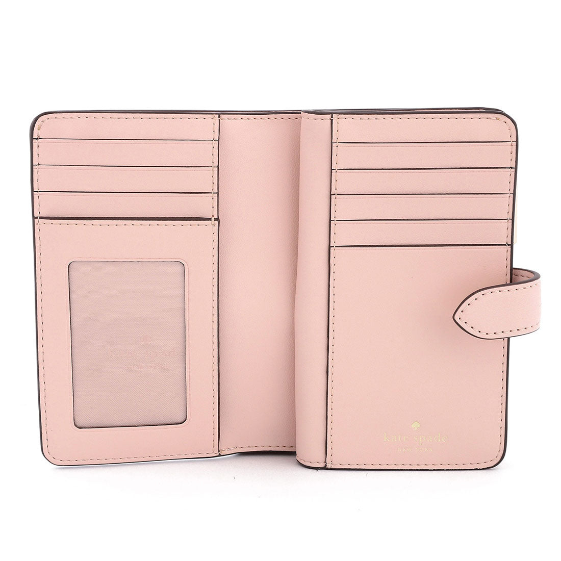 ケイトスペードニューヨーク kate spade new york 2つ折り財布 スペードフラワー ミディアム コンパクト バイフォールド ウォレット KG488 650 ROSE SMOKE (ローズスモーク) ローズスモーク