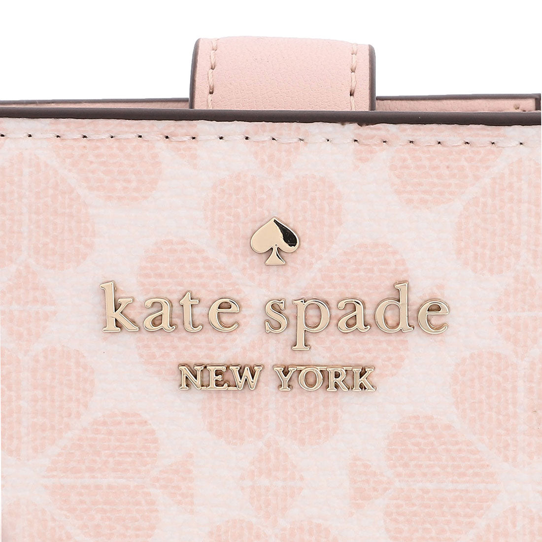 ケイトスペードニューヨーク kate spade new york 2つ折り財布 スペードフラワー ミディアム コンパクト バイフォールド ウォレット KG488 650 ROSE SMOKE (ローズスモーク) ローズスモーク