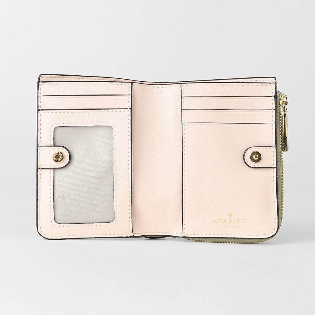 ケイトスペードニューヨーク kate spade new york 2つ折り財布 マディソン スモール L-ジップ ウォレット KN767 020 (オイスター) オイスター