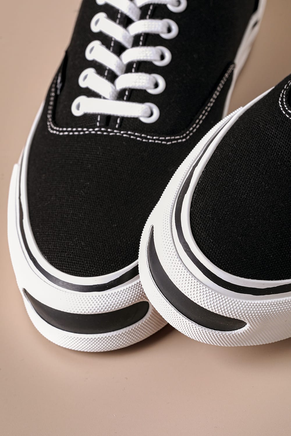 カミヤ KAMIYA Herc Vulcanized Sneaker (BLACK) BLACK