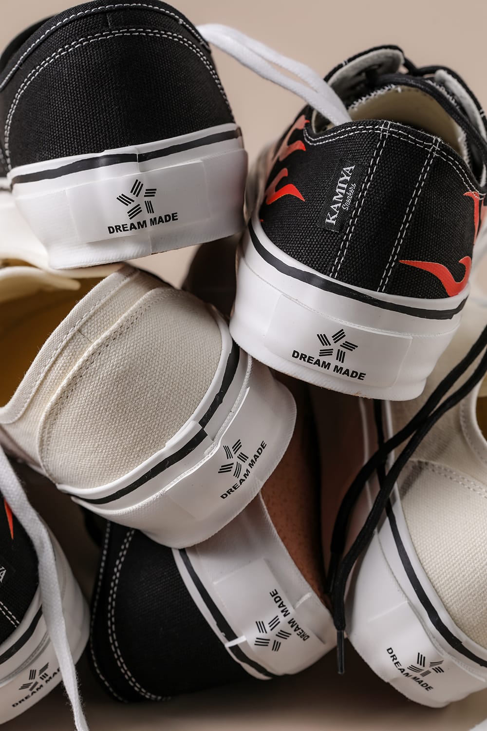 カミヤ KAMIYA Herc Vulcanized Sneaker (BLACK) BLACK