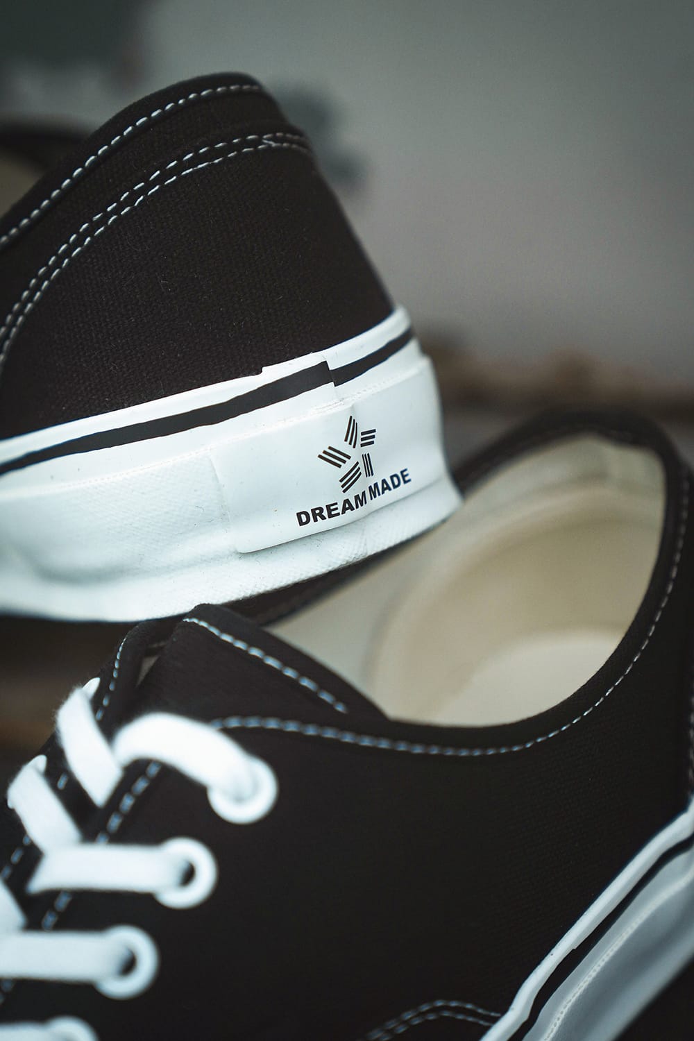 カミヤ KAMIYA Herc Vulcanized Sneaker (BLACK) BLACK