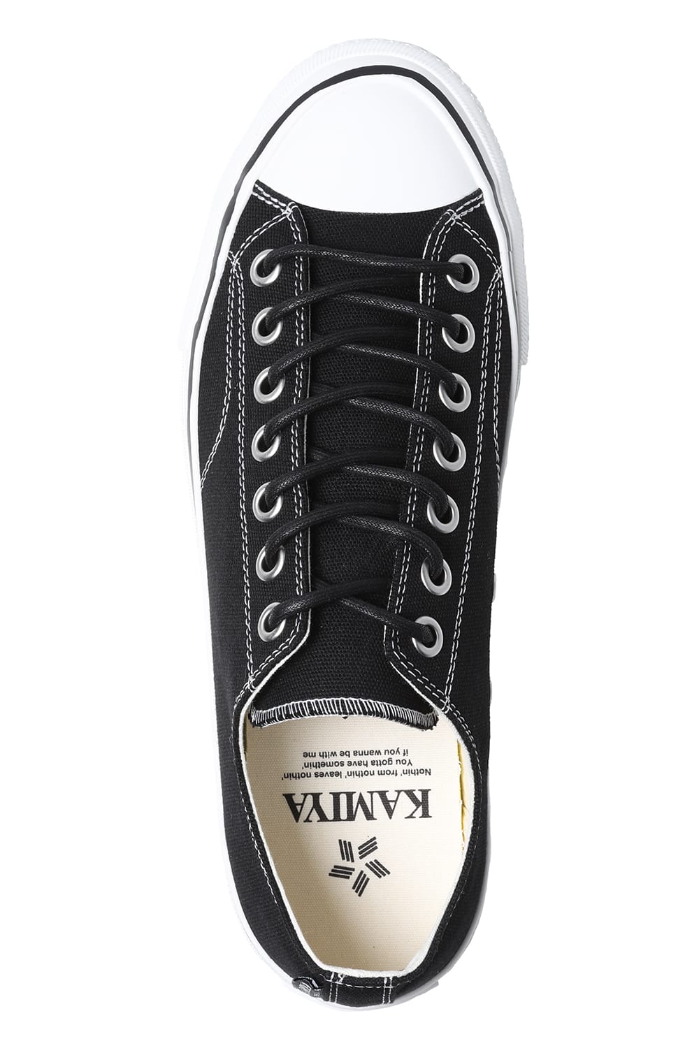 カミヤ KAMIYA Joey Vulcanized Sneaker (BLACK) BLACK