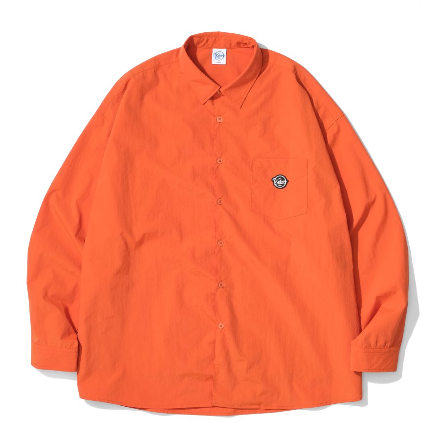 新着 ケボズ KEBOZ NYLON TAFFETA SHIRTS トップス