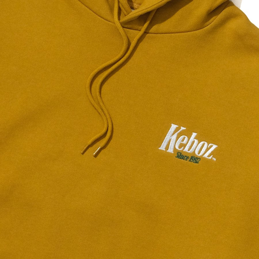 ケボズ KEBOZ TM SWEAT HOODIE (YELLOW) YELLOW